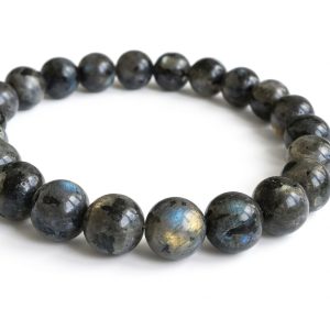 💎 Náramek z přírodního labradoritu (6 mm)